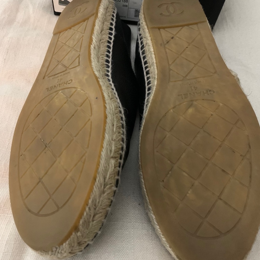 Chanel Leather Espadrilles in time for spring! - Picture 4 of 6